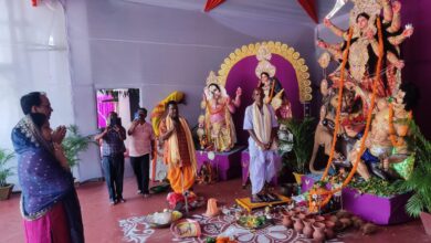 Photo of माता के दर्शन कर भक्त हुए निहाल