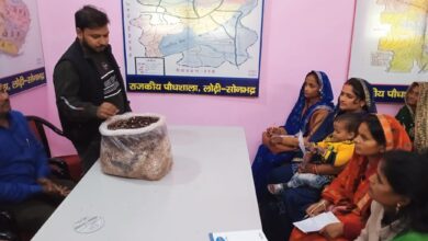 Photo of मशरूम उत्पादन प्रशिक्षण में दी गई जानकारी