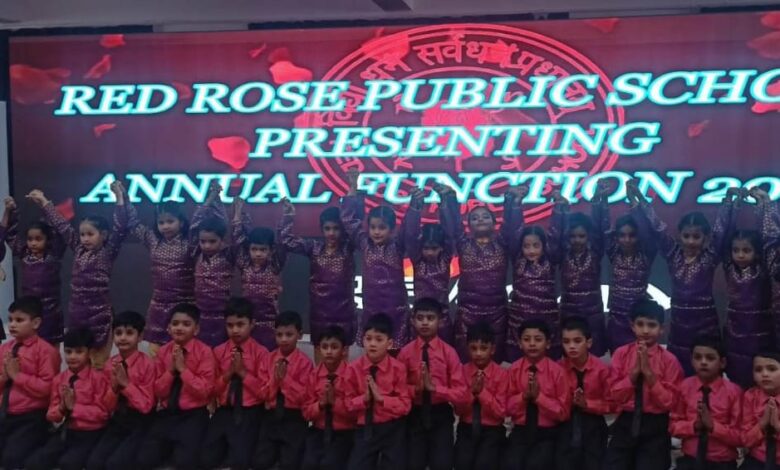 Red Rose Public School, Annual Day Celebration of Ehsaas concluded