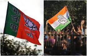 In the last phase of the election campaign, BJP and Congress have started intensive election campaign and polling center management.