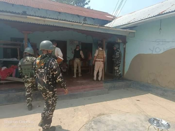 Manipur -Manipur Police detained 122 people