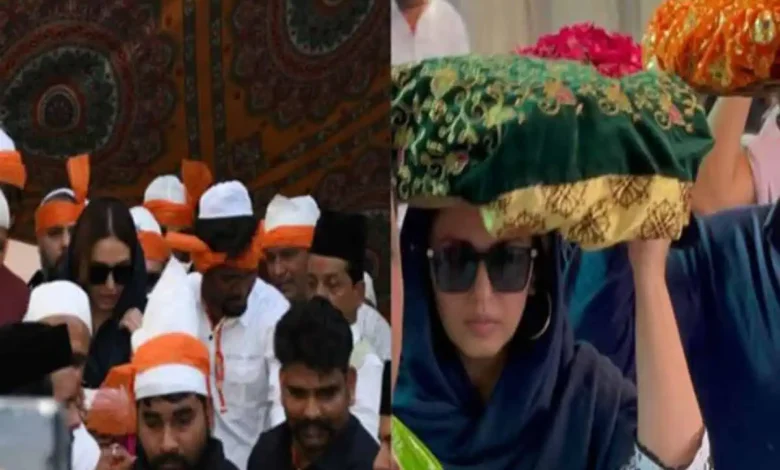 'Jolly LLB 3'Film Shooting: Huma Qureshi visited Ajmer Sharif Dargah during the shooting, pictures went viral