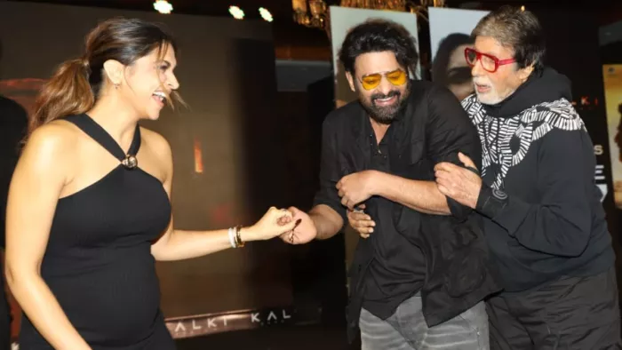 Entertainment: Amitabh Bachchan and Prabhas ran to help pregnant Deepika Padukone! See photos here