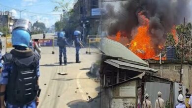 Manipur News: Suspected militants ambushed the advance security convoy of Manipur Chief Minister, one injured