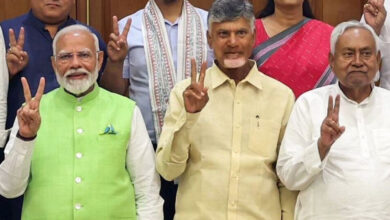 NDA 3.0 meet: Chandrababu Naidu meets TDP MPs before attending NDA meeting, letter of support to President for formation of NDA government