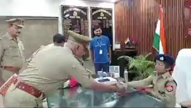 Varanasi: Nine year old boy created history by becoming an IPS officer! ongoing treatment for brain cancer