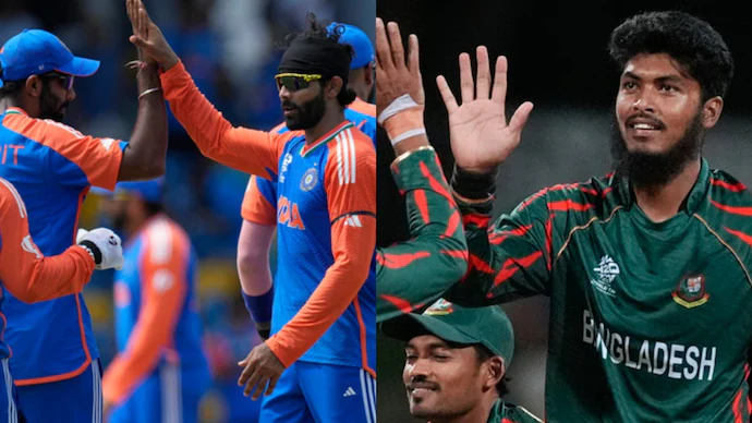 India vs Bangladesh Hourly Weather Update: Will rain become a hindrance in the T-20 World Cup 2024 Super 8 match?