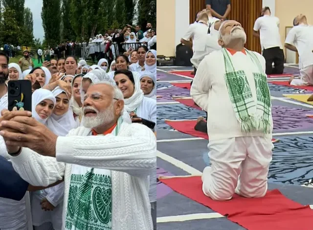 International Yoga Day 2024: PM Narendra Modi gave the message of 'Yoga Economy' in Srinagar, the land of 'Sadhana'.