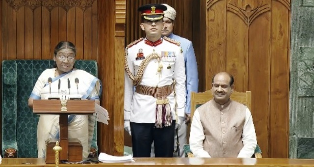 New Delhi: You all have come here after winning the trust of the voters of the country, the President congratulated all the newly elected members.