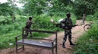 Chhattisgarh- Encounter between police and Naxalites, one Naxalite killed