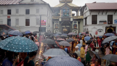 Nepal: On the first Monday of Sawan in Kathmandu, a wave of faith surged in Pashupatinath temple, crowd of devotees attended