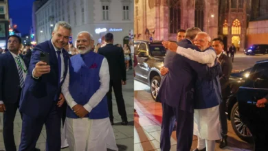 PM Modi Shares Selfie: Prime Minister Narendra Modi reached Austria after completing another historic visit to Russia, shared selfie