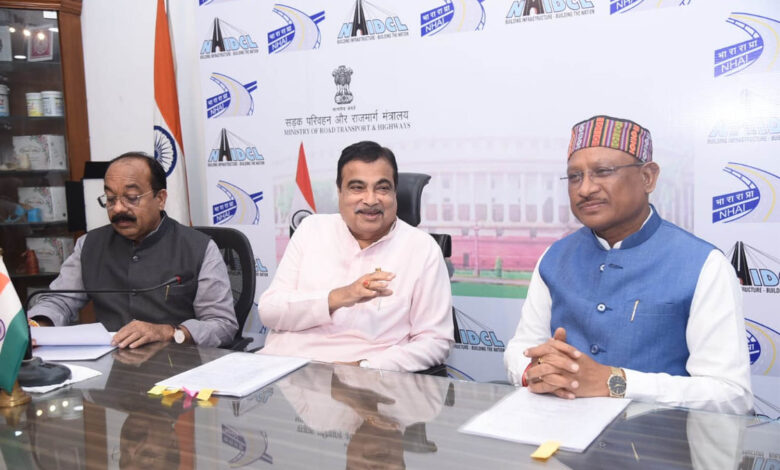 Raipur: CM Sai informed Minister Gadkari about the progress and requirements of these projects