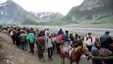 Photo of Amarnath Yatra suspended: जम्मू-कश्मीर में भारी बारिश के कारण अमरनाथ यात्रा अस्थायी रूप से रोकी गई