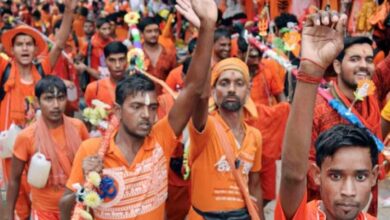 Meerut: Flowers will be showered from helicopter on the Kanwariyas bringing Gangajal