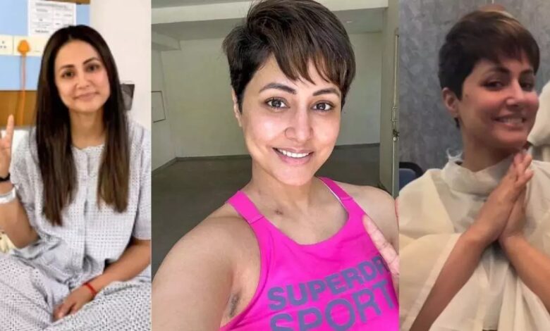 Hina Khan Breast Cancer: Hina Khan, who is battling cancer, posted a new update, fans were shocked