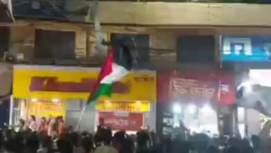 West Bengal: Palestine flag waved in Muharram procession