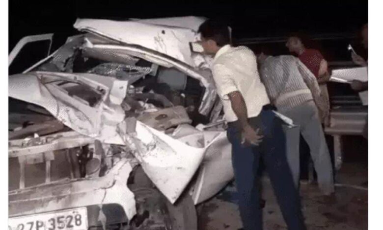 Bihar: A Scorpio-Hiba collision occurred while people were going for mundan ceremony, 6 people died