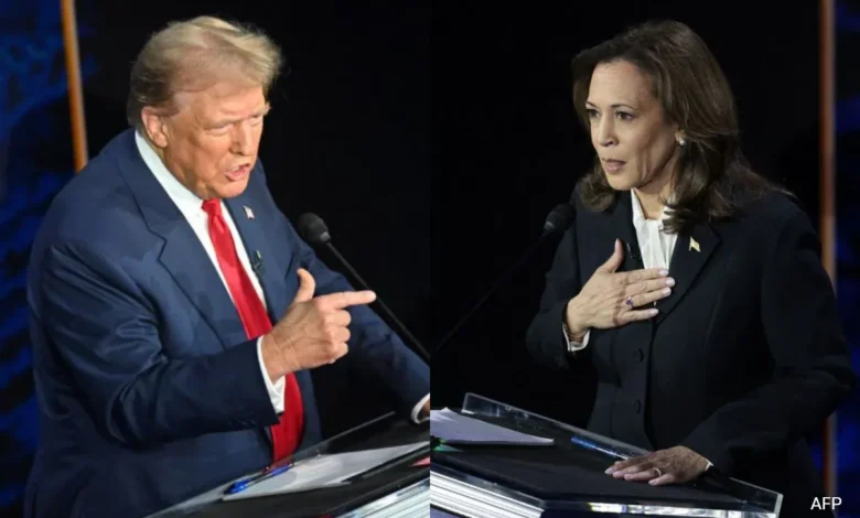 Trump-Kamala Harris Debate: Kamala Harris got into a heated debate with her Republican rival Donald Trump