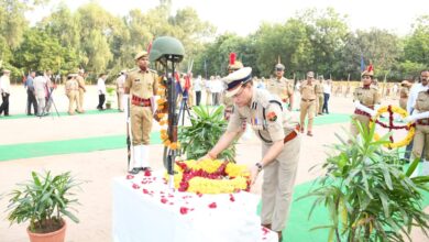 Photo of Rajasthan: जाेधपुर पुलिस लाइन में जवानों को श्रद्धासुमन अर्पित