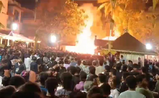 Thiruvananthapuram: 150 people injured in firecracker accident in Kerala, eyewitnesses described it as 'ball of fire'