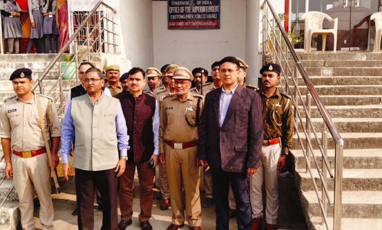 Bihar: Customs Commissioner inspected Sugauli Customs Office