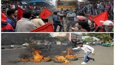 Kolkata: Allegations of arson in Trinamool office, tension in the area