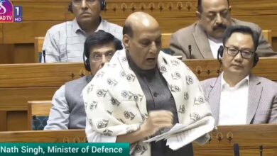 New Delhi: Congress tried to hijack the constitution making - Rajnath Singh