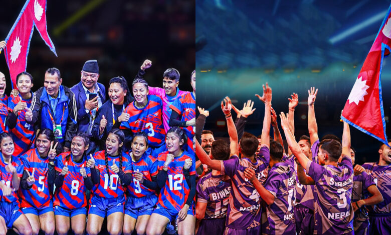 Kathmandu: Nepal's women and men's teams will play their respective matches in the Kho-Kho World Cup final today.