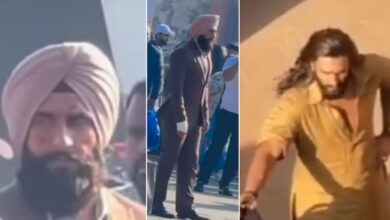 Photo of Ranveer Singhs amazing look leaked: फिल्म ‘धुरंधर’ के सेट से लीक हुआ रणवीर सिंह का धांसू लुक