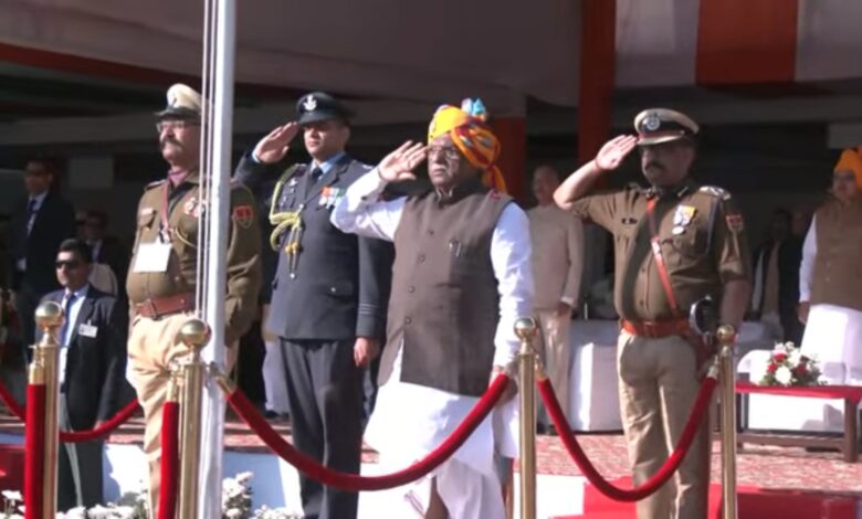 Rajasthan: State level celebration of 76th Republic Day celebrated with gaiety in Udaipur