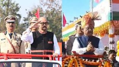 Chhattisgarh: On Republic Day, Governor Deka hoisted the tricolor in Raipur, while Chief Minister Sai hoisted the tricolor in Ambikapur