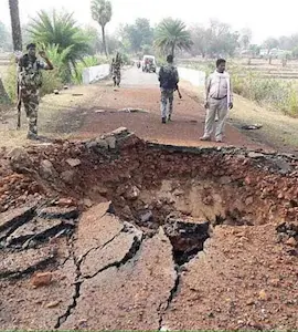 Chhattisgarh: 9 people killed as Maoists blow up security vehicle