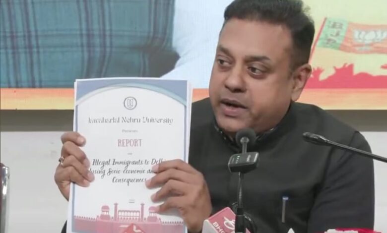 New Delhi: AAP has played a big role in the increase in the number of Rohingyas in Delhi in the last ten years - BJP