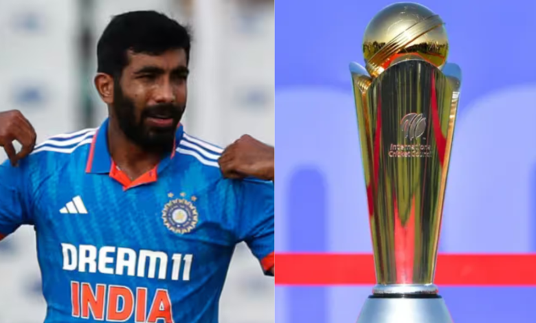 ICC Champions Trophy: Jasprit Bumrah out of the tournament, Varun Chakraborty included in place of Yashasvi Jaiswal
