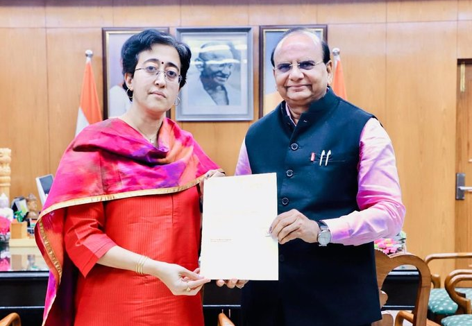 New Delhi: Atishi resigned from the post of Chief Minister of Delhi