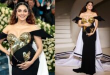 Pregnant Kiara Advani looks stunning: Pregnant Kiara Advani made a bang debut at ‘Met Gala 2025’, the golden heart on the baby bump became the center of attraction