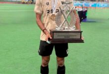 Varanasi News: Northeast Railway hockey player Atuldeep won the gold medal