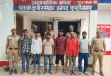 UP News: Six accused of setting fire to a mobile repair shop arrested