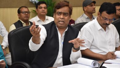 Raniganj: Participation of MLA Dr. R.K. Verma in the review meeting of the project of Water Power Department, wave of enthusiasm among the workers