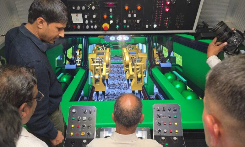 Prayagraj: General Manager of North Central Railway inspected the Indian Railway Track Machine Training Center