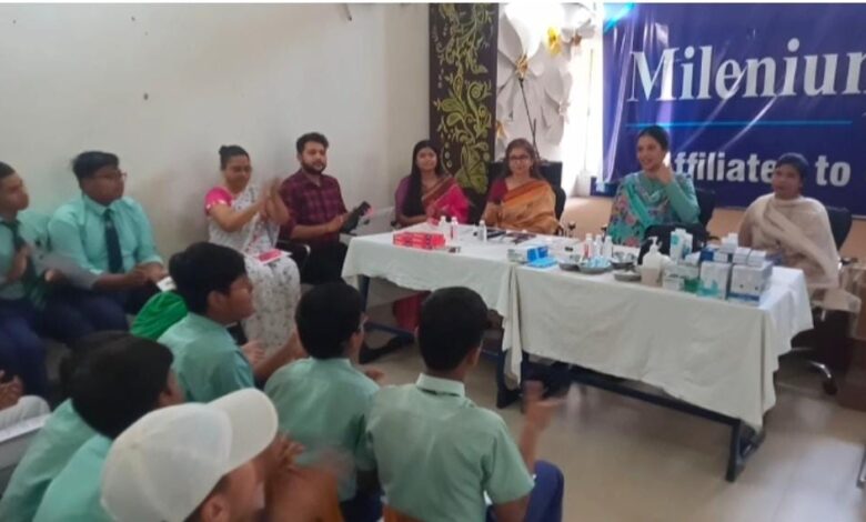 Prayagraj: Free dental check-up camp organized at Millennium World School