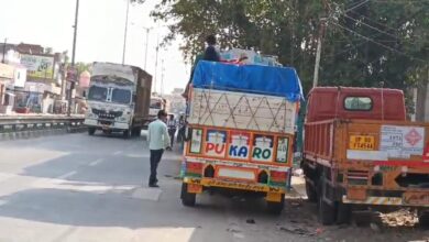 Prayagraj: Vehicles seized near Ghurpur police station became the cause of accident, administration silent