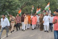 Pratapgarh News: On the great success of Mission Sindoor, a huge tricolor procession was taken out in honor of the soldiers
