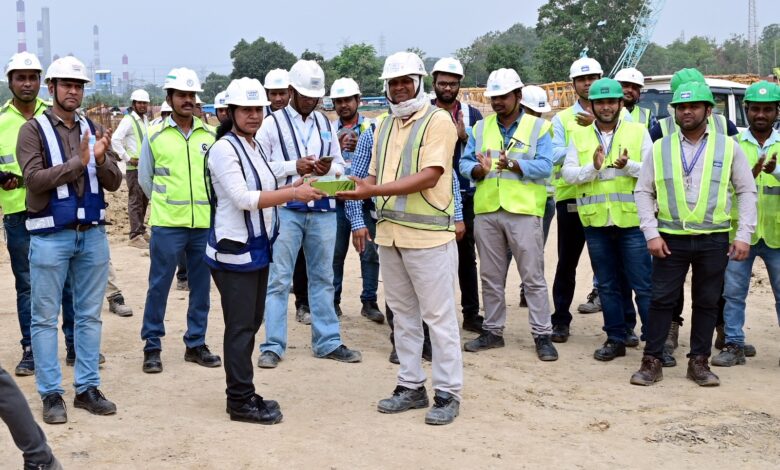 Sonbhadra: NTPC Singrauli gave safety training to contract employees