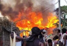 Bhagalpur: Fire broke out due to short circuit, panic ensued