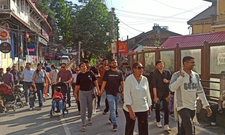 Shimla Tourists crowd: Tourists are in abundance in Himachal, 80% of Shimla hotels are packed - tourism business is back in full swing