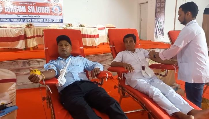 Siliguri: Blood donation camp organized to commemorate the success of Operation Sindoor