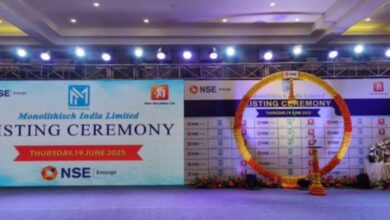 Monolithic India's entry in stock market: Shares reach upper circuit of Rs 243.10, great listing on NSE SME platform