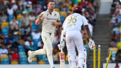 Australia beat West Indies: Australia won the Barbados Test in just three days, defeated West Indies by 159 runs